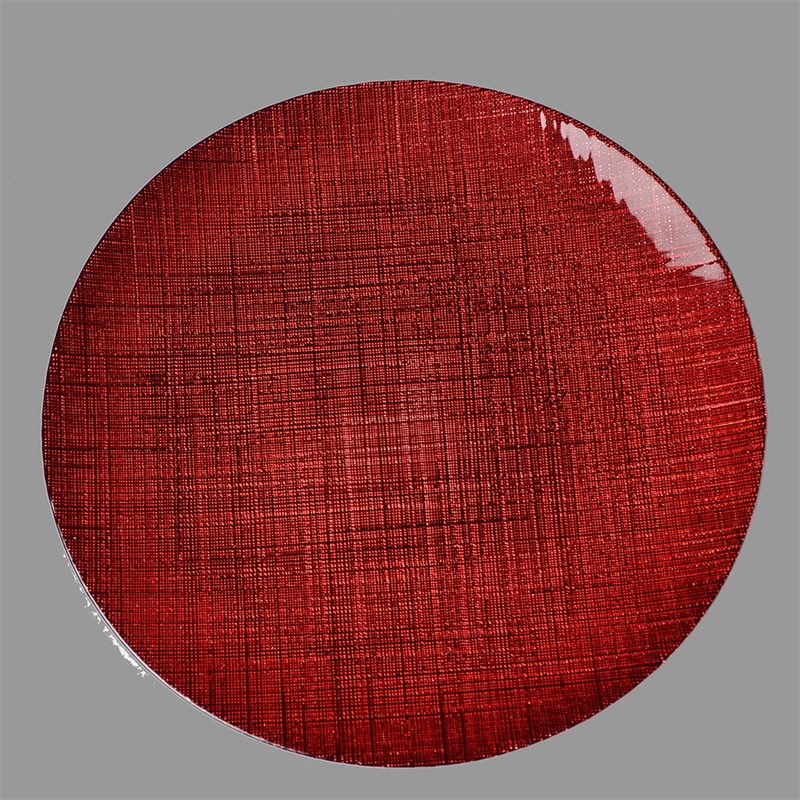 Wholesale Glass Charger Plate PZ-040 - Image 3